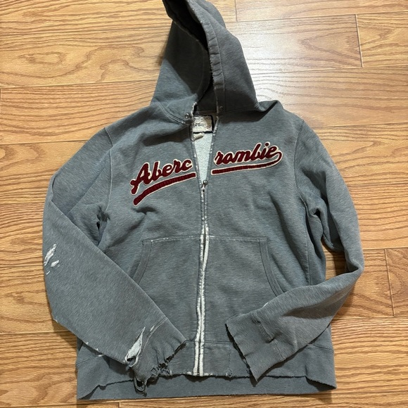 y2k Abercrombie Hoodie Large - Picture 1 of 9